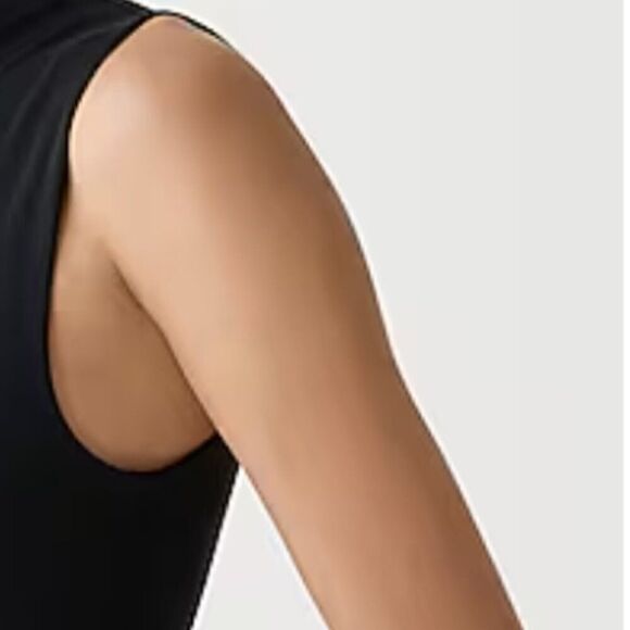 J. Crew Fitted knit mockneck dress with poplin skirt NWT - Picture 5 of 11